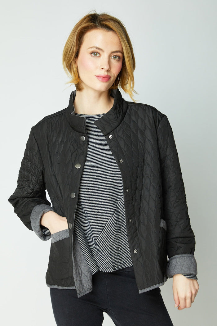 Double Faced Quilted Urban Jacket