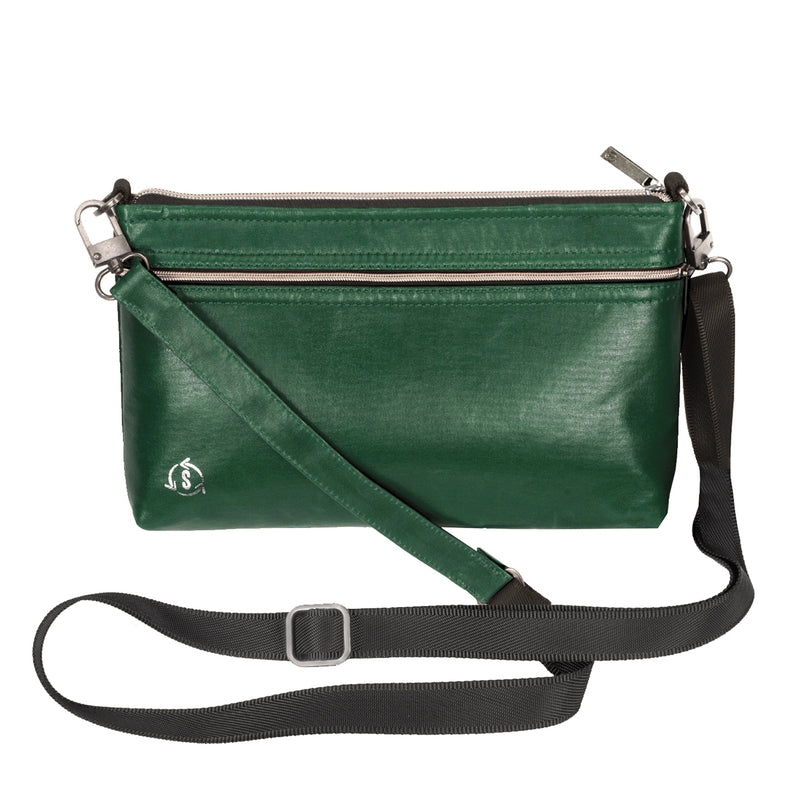 Nomad Crossbody in Forest Green