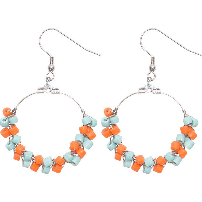 Drift Earrings - Orange