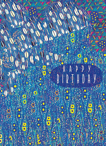 Indigo Birthday Card
