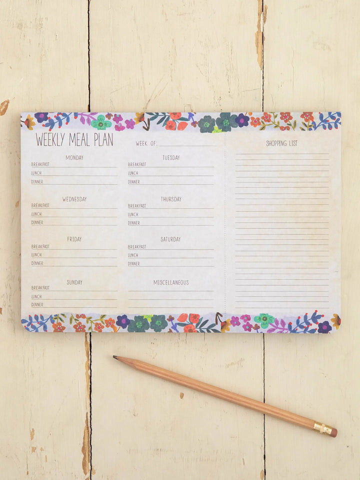 Meal Planner Pad
