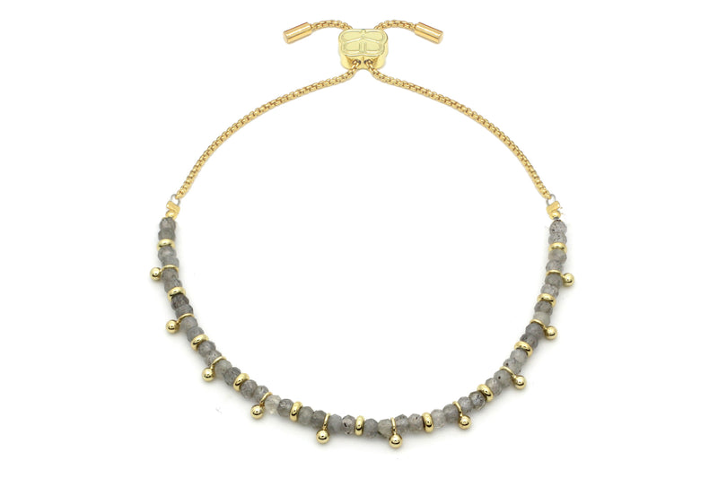Harmony Labradorite Gold Bracelet