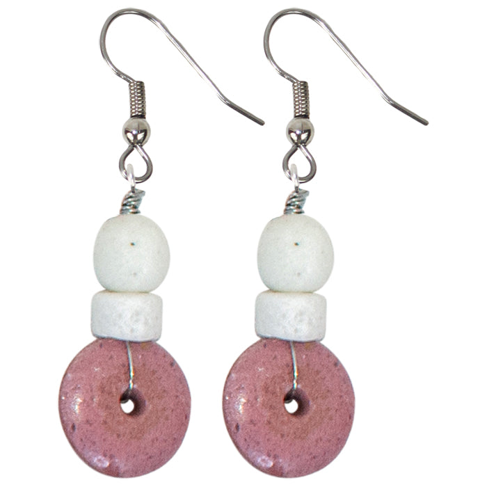 Freestyle Earrings - Wine