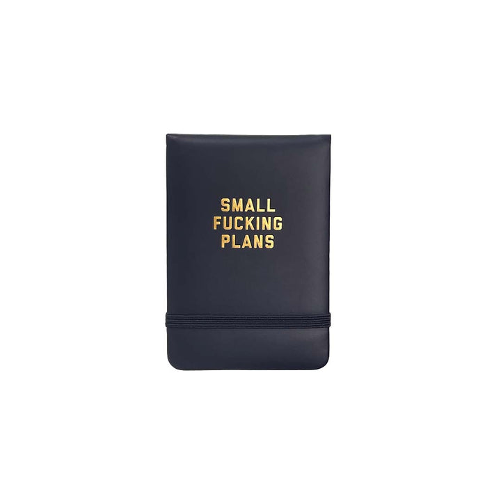 Black Small Fucking Plans Pocket Journal