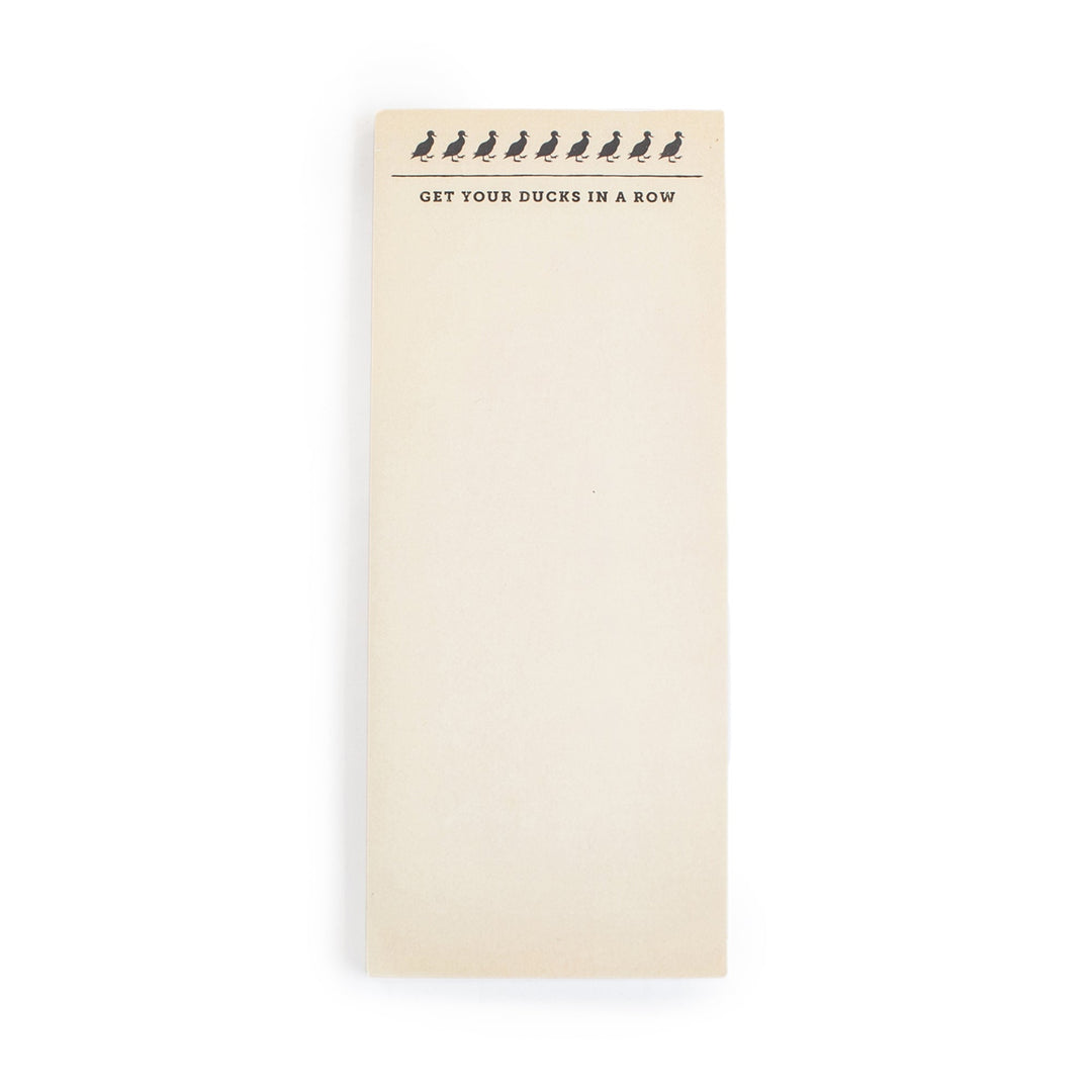 Skinny Notepad - Ducks In A Row