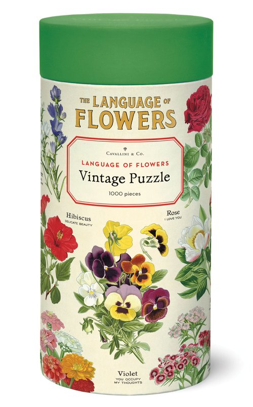 Language of Flowers - 1,000 Piece Vintage Puzzle