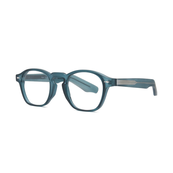 Myles Blue Light Blocking Readers in Matte Dark Teal
