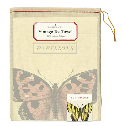 Tea Towel Butterflies Pattern