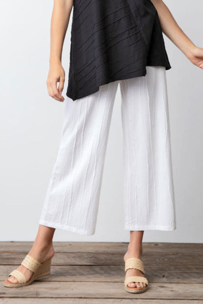 Steady Stream Flood Pant in White