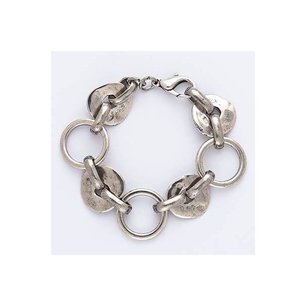 Sterling Silver Plated Link Bracelet
