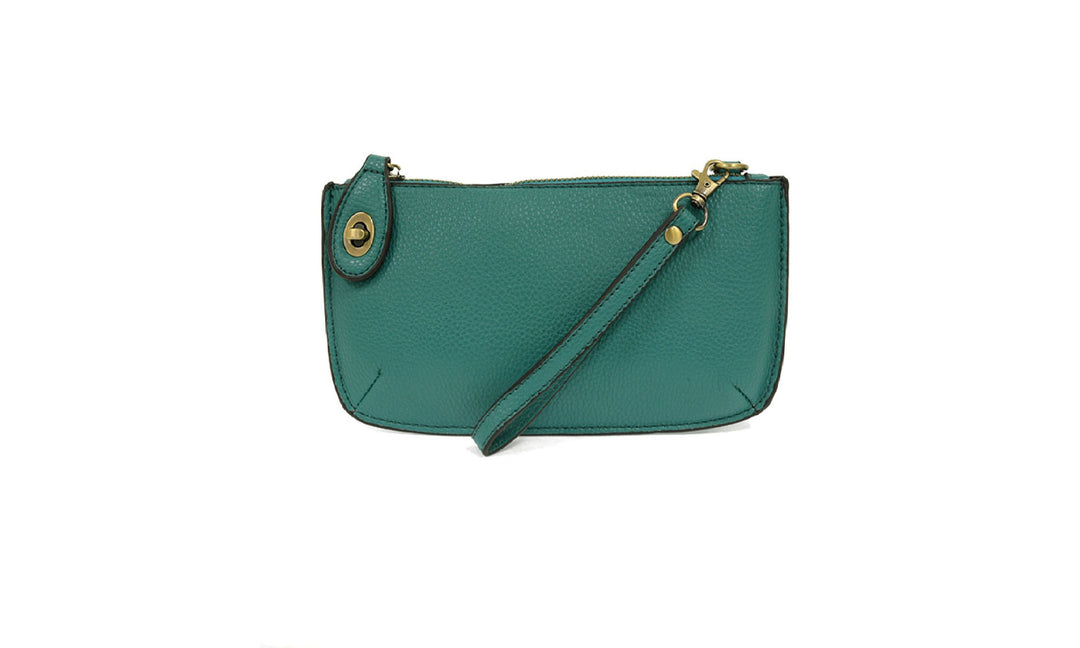 Crossbody Wristlet Clutch- Vegan Leather