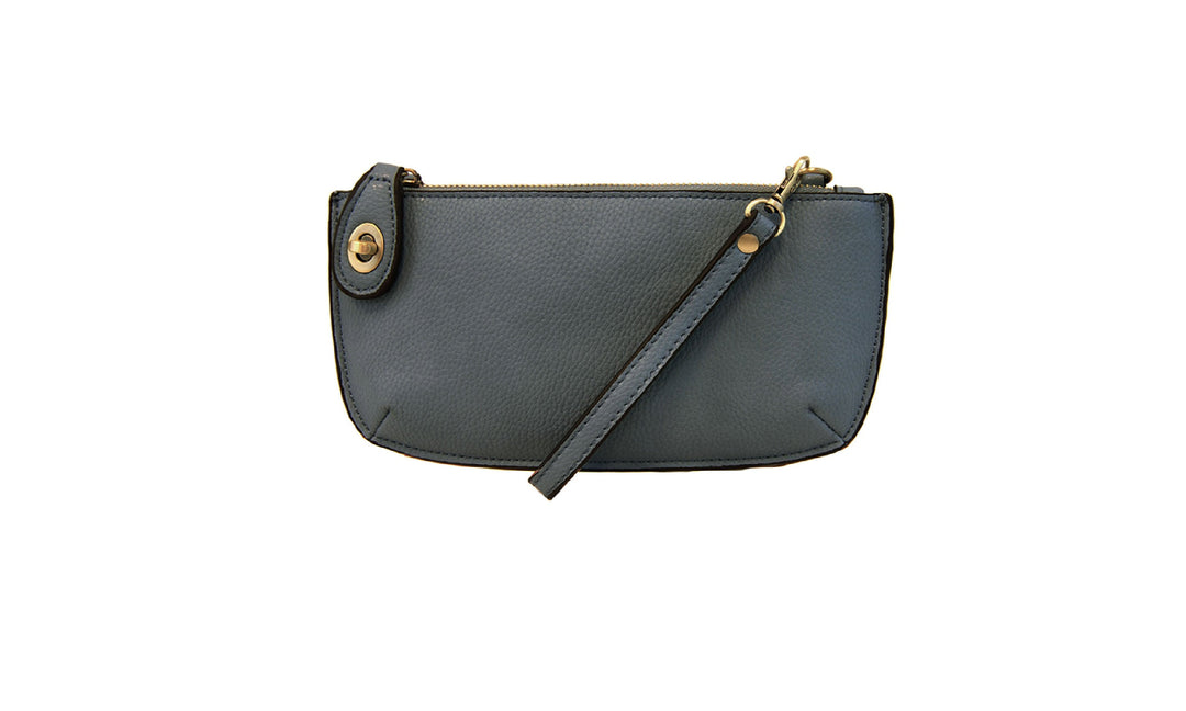 Crossbody Wristlet Clutch- Vegan Leather