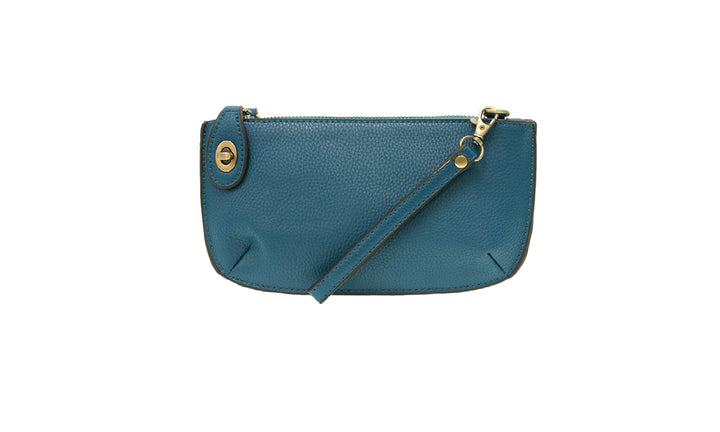 Crossbody Wristlet Clutch- Vegan Leather