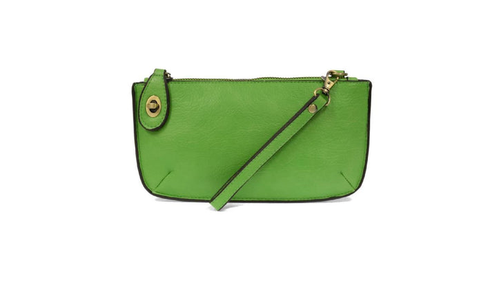 Crossbody Wristlet Clutch- Vegan Leather