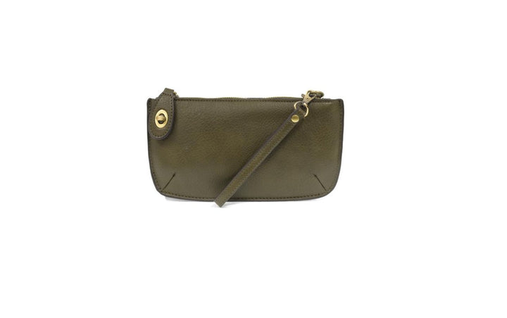 Crossbody Wristlet Clutch- Vegan Leather