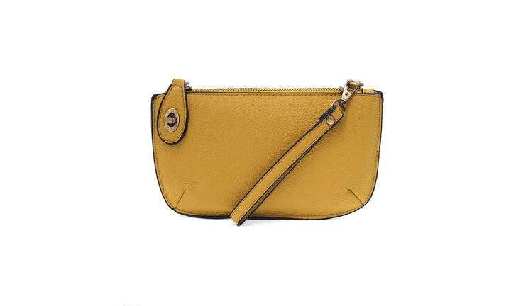 Crossbody Wristlet Clutch- Vegan Leather