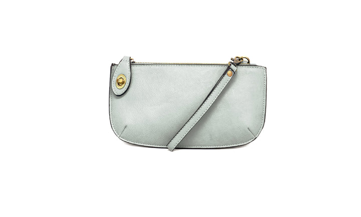 Crossbody Wristlet Clutch- Vegan Leather