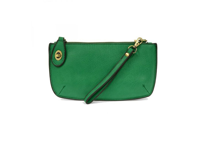 Crossbody Wristlet Clutch- Vegan Leather