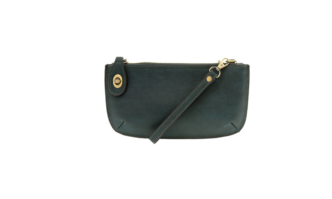 Crossbody Wristlet Clutch- Vegan Leather