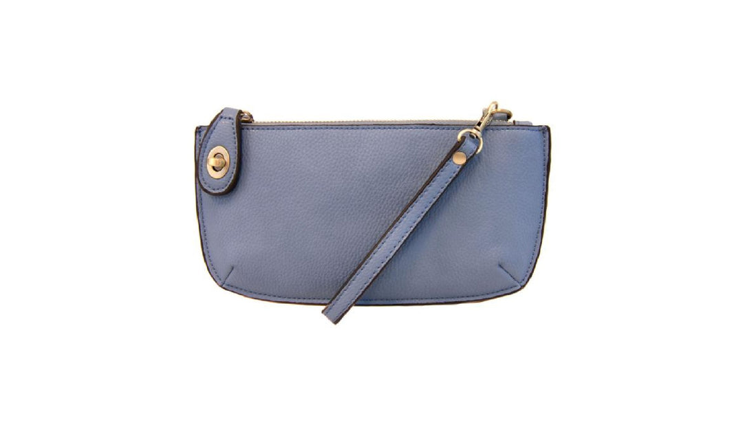 Crossbody Wristlet Clutch- Vegan Leather