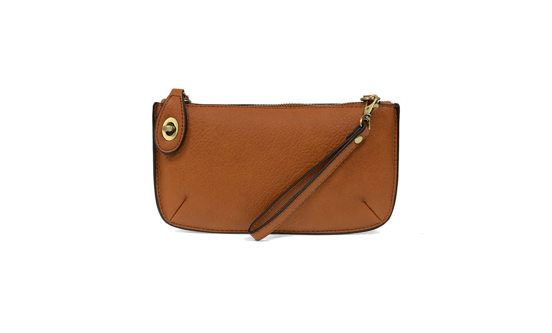 Crossbody Wristlet Clutch- Vegan Leather