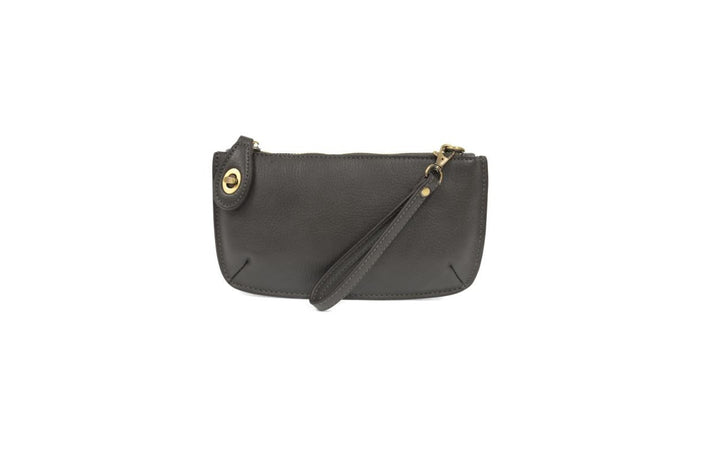 Crossbody Wristlet Clutch- Vegan Leather