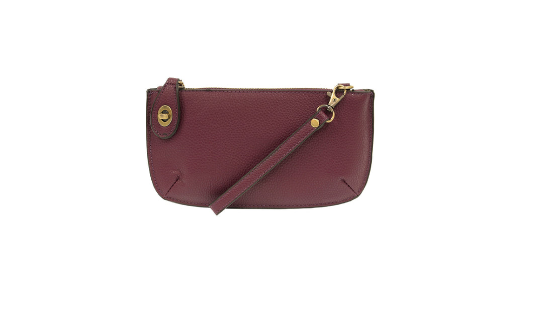 Crossbody Wristlet Clutch- Vegan Leather