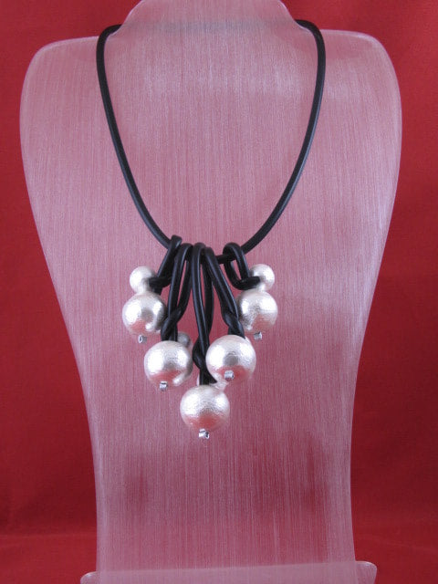 Cluster Convertible Necklace in Silver