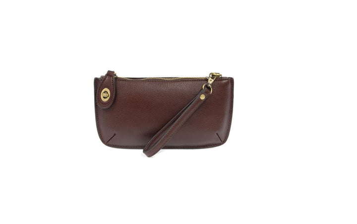 Crossbody Wristlet Clutch- Vegan Leather