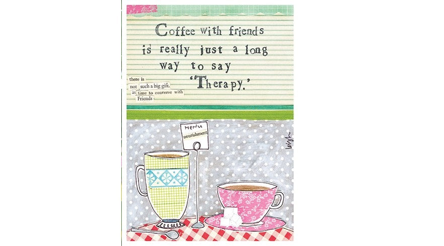 Coffee with Friends Card