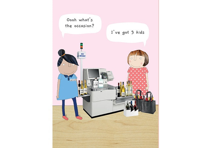 Three Kids Card