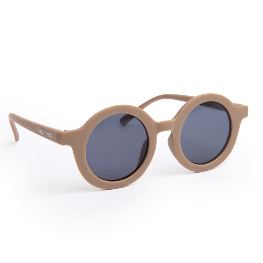 Recycled Plastic Sunglasses in Taupe