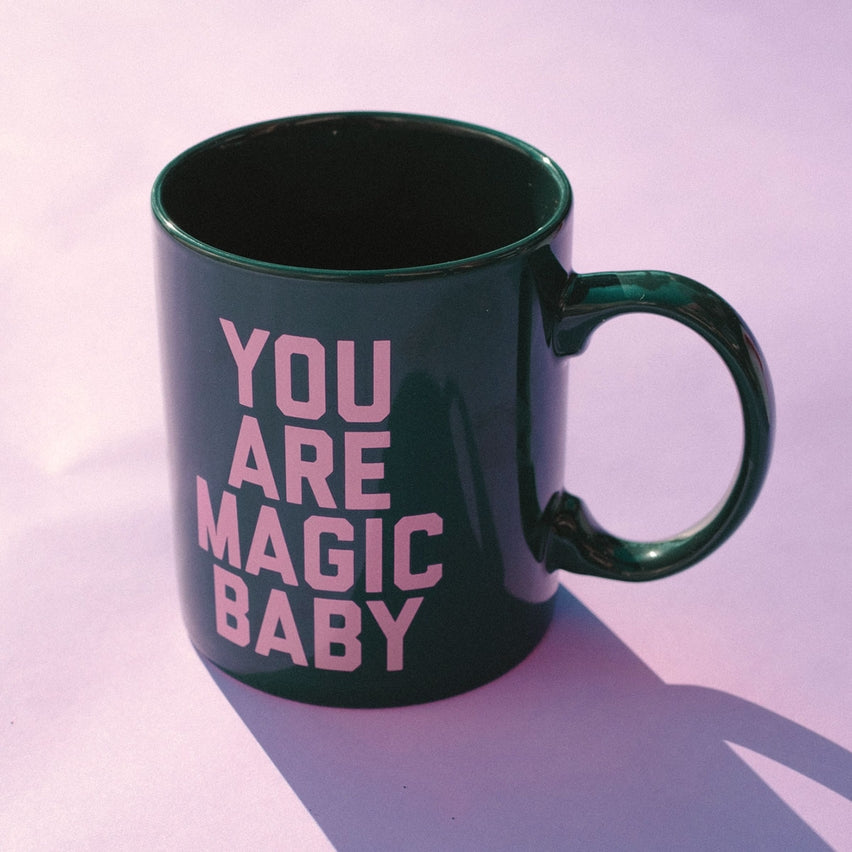 You Are Magic Mug in Green