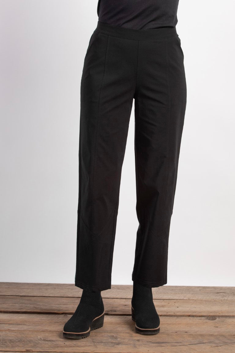 Power Stretch Ankle Pant in Black