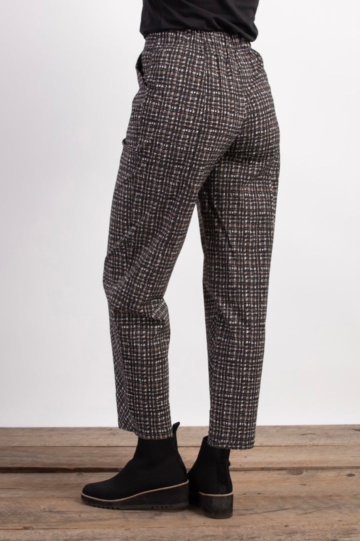 Power Stretch Seamed Ankle Pant in Driftwood