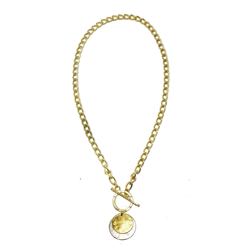 Gilded Moon Necklace