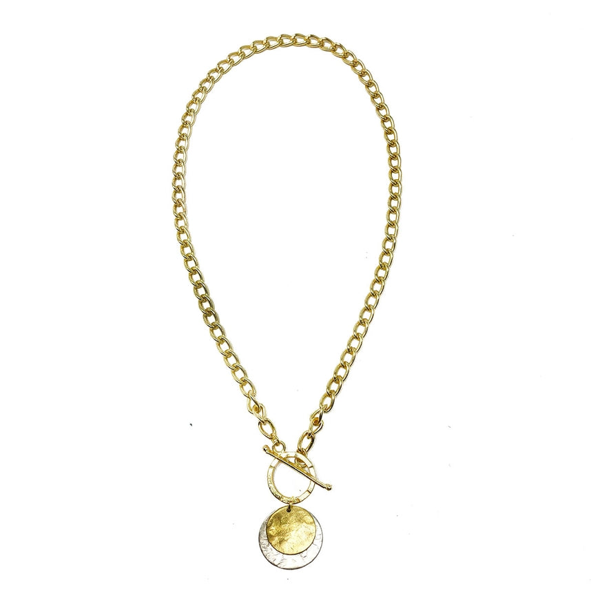 Gilded Moon Necklace