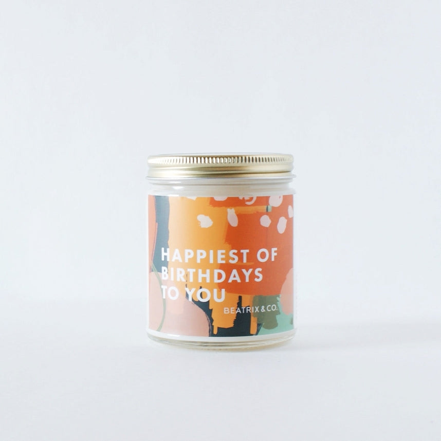 Happiest of Birthdays to You Candle in Cedarwood & Cashmere