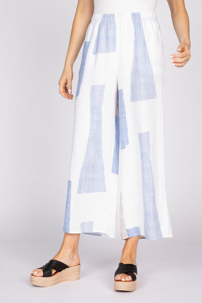 Coastal Colorblock Breeze Pant in Blues