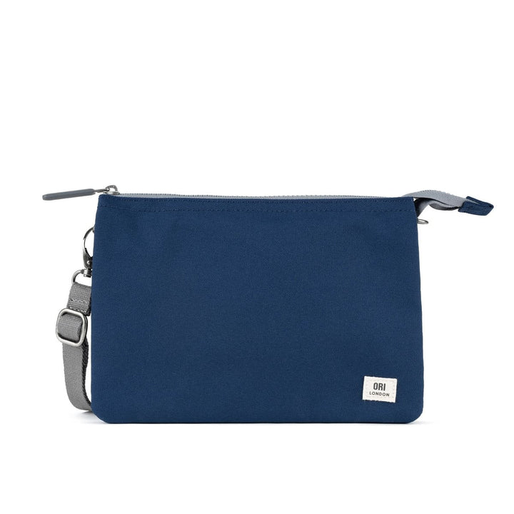 Carnaby Crossbody XL Crisp Blue Recycled Canvas Bag
