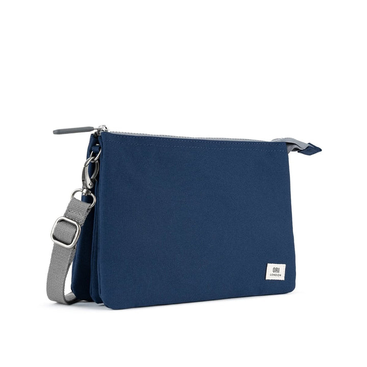 Carnaby Crossbody XL Crisp Blue Recycled Canvas Bag