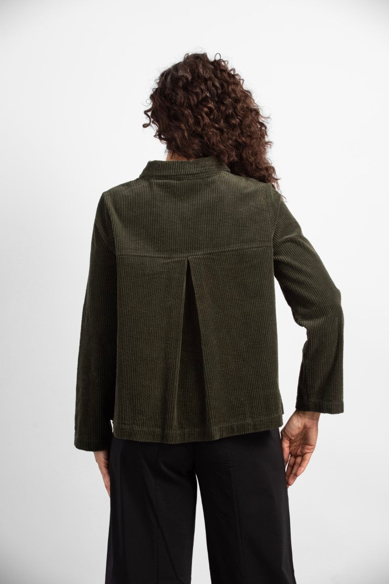 Tumble Cord EZ Swing Jacket in Forest