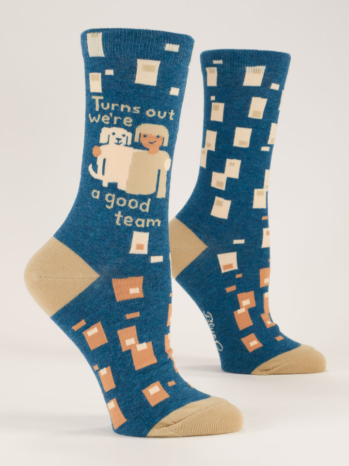 Turns Out We're a Good Team Women's Socks