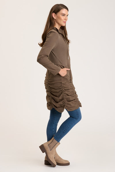 Fiore Jacket in Deep Fern Green