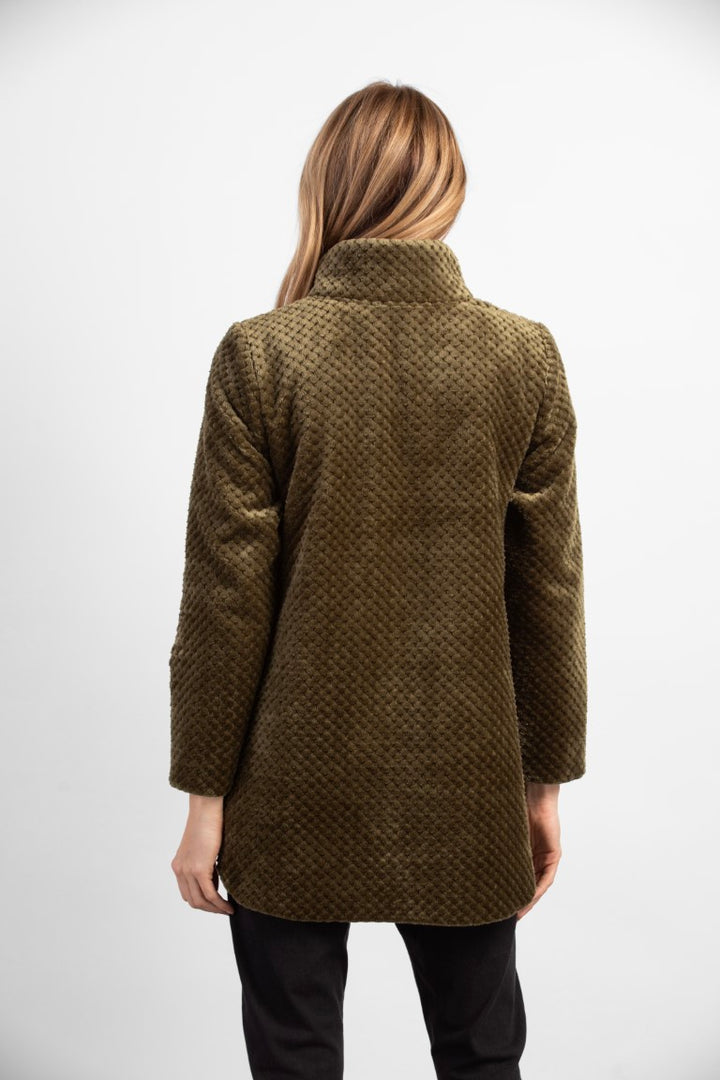 Sherpa Car Coat in Bonsai