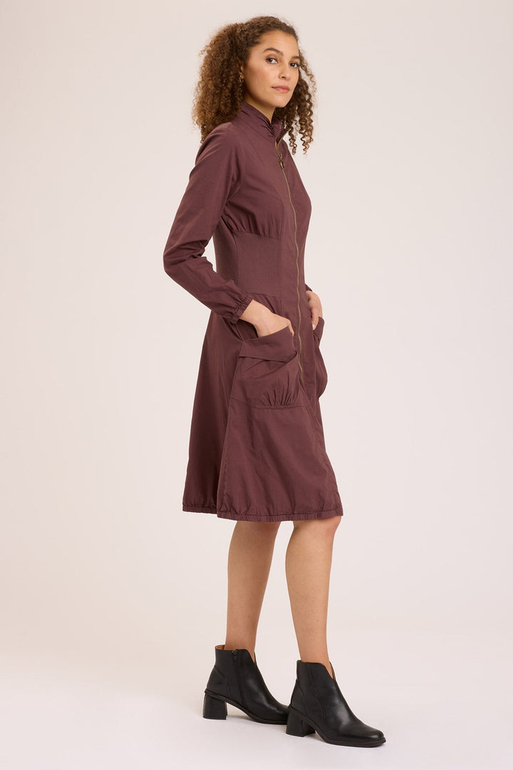 Deschutes Jacket Dress in Sasparilla