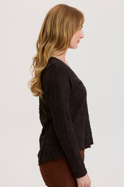 Pavel V-Neck in Black