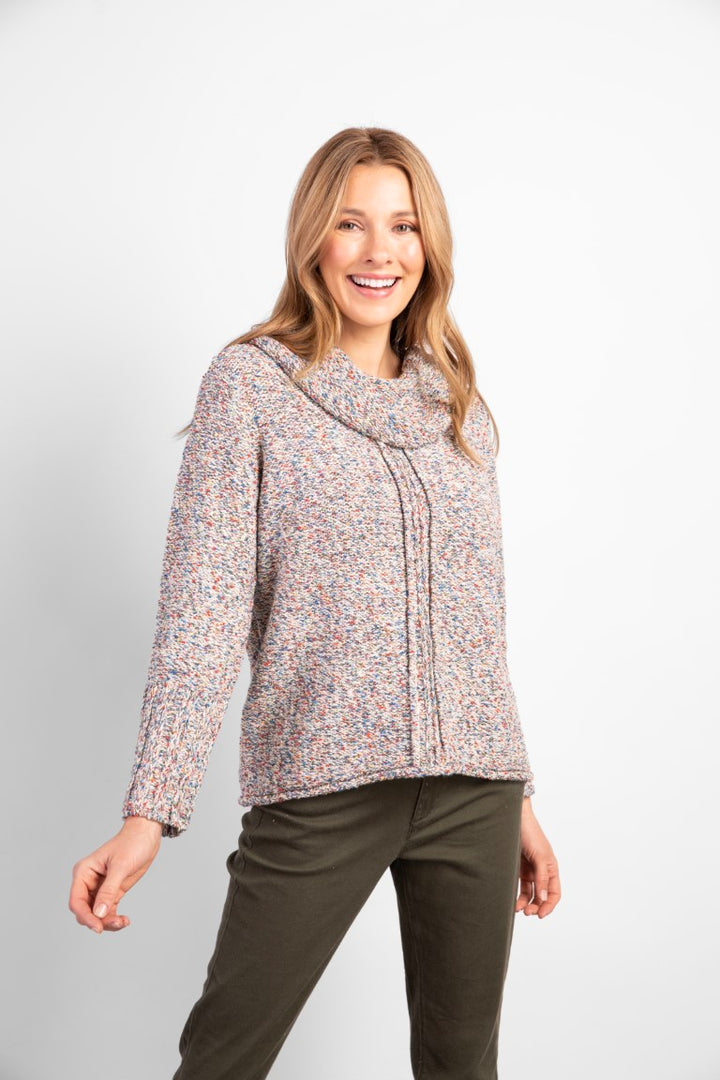 Harvest Dye Pullover in Putty
