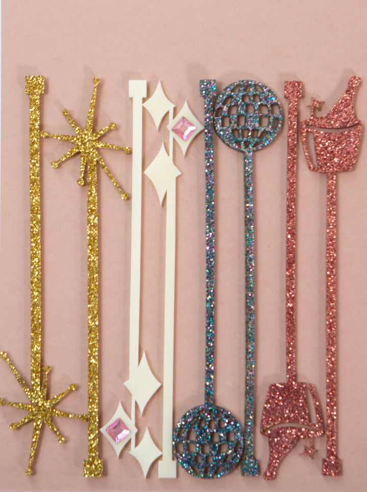 Champagne Celebration Swizzle Stix
