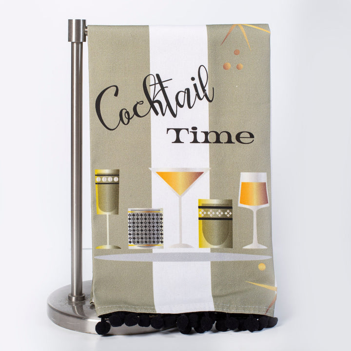 Cocktail Time Bar Towel